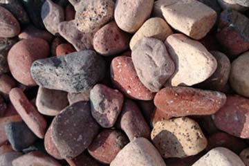 レンガチップ：40㎜～25㎜